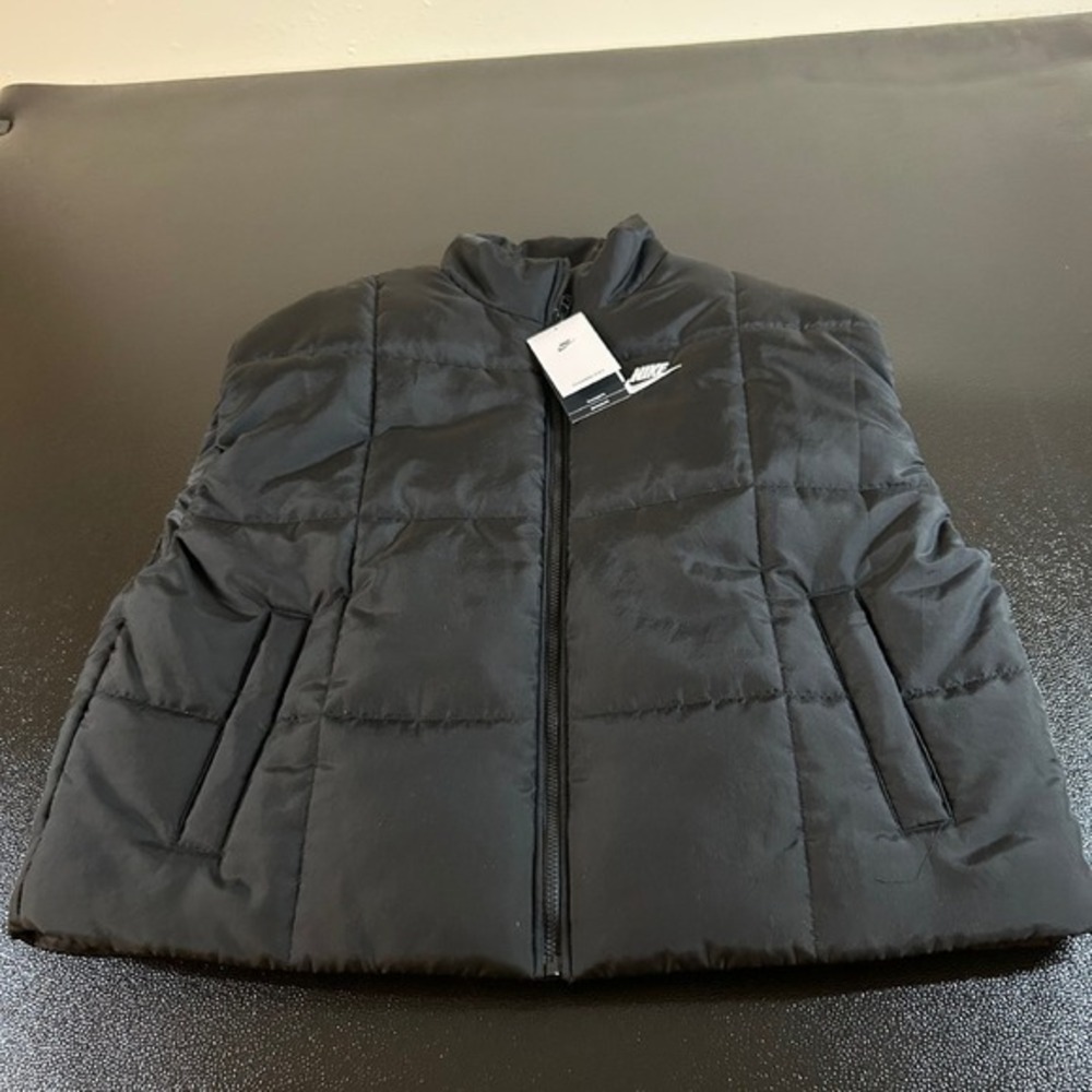 Nike Classic Black Quilted Vest